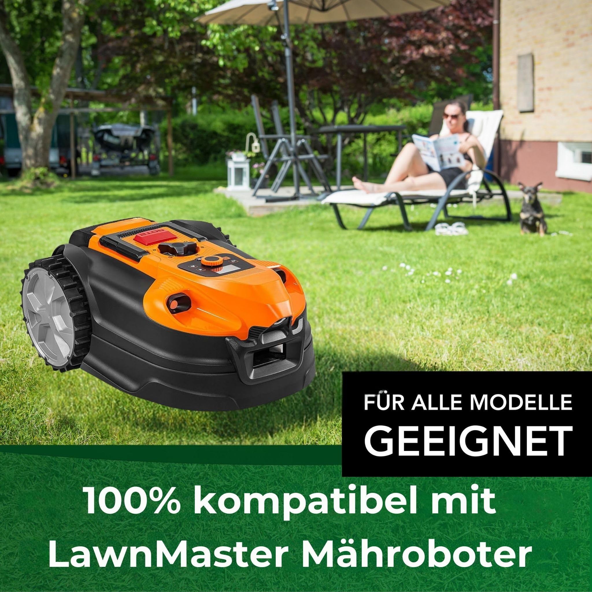 Genisys LongLife lame robot tagliaerba inox 30 pz LawnMaster