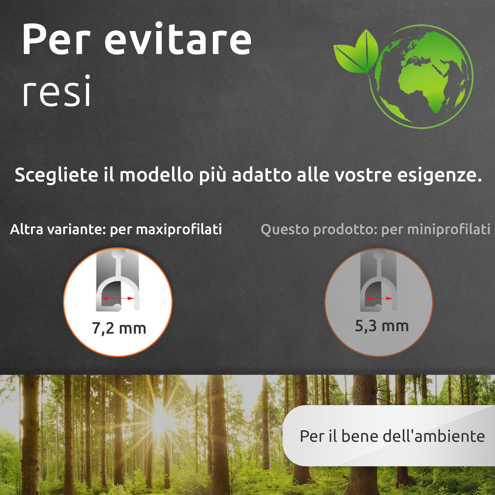 ECENCE Maxi molle sospensione tapparelle 5 pezzi acciaio
