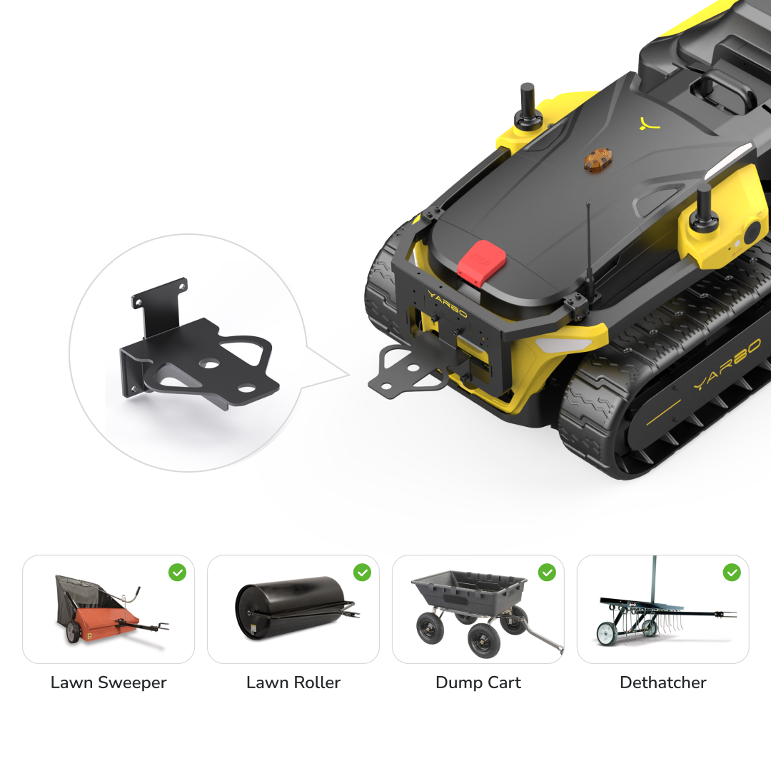 Yarbo Y Series Back Brace Mount Gancio Traino