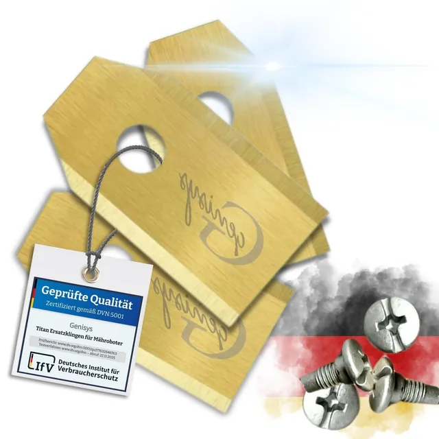 GENISYS LongLife lame titanio 30 pezzi Gardena Sileno