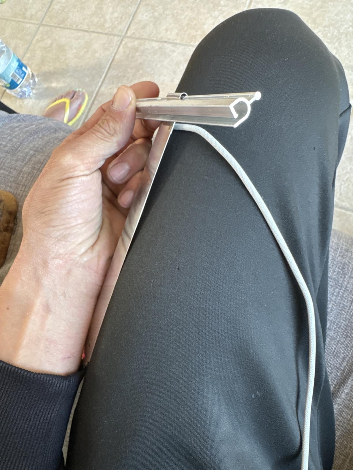 ECENCE Maxi molle sospensione tapparelle 5 pezzi acciaio