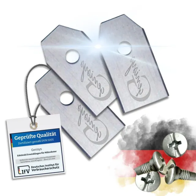 Genisys LongLife lame robot Gardena 18 pz inox