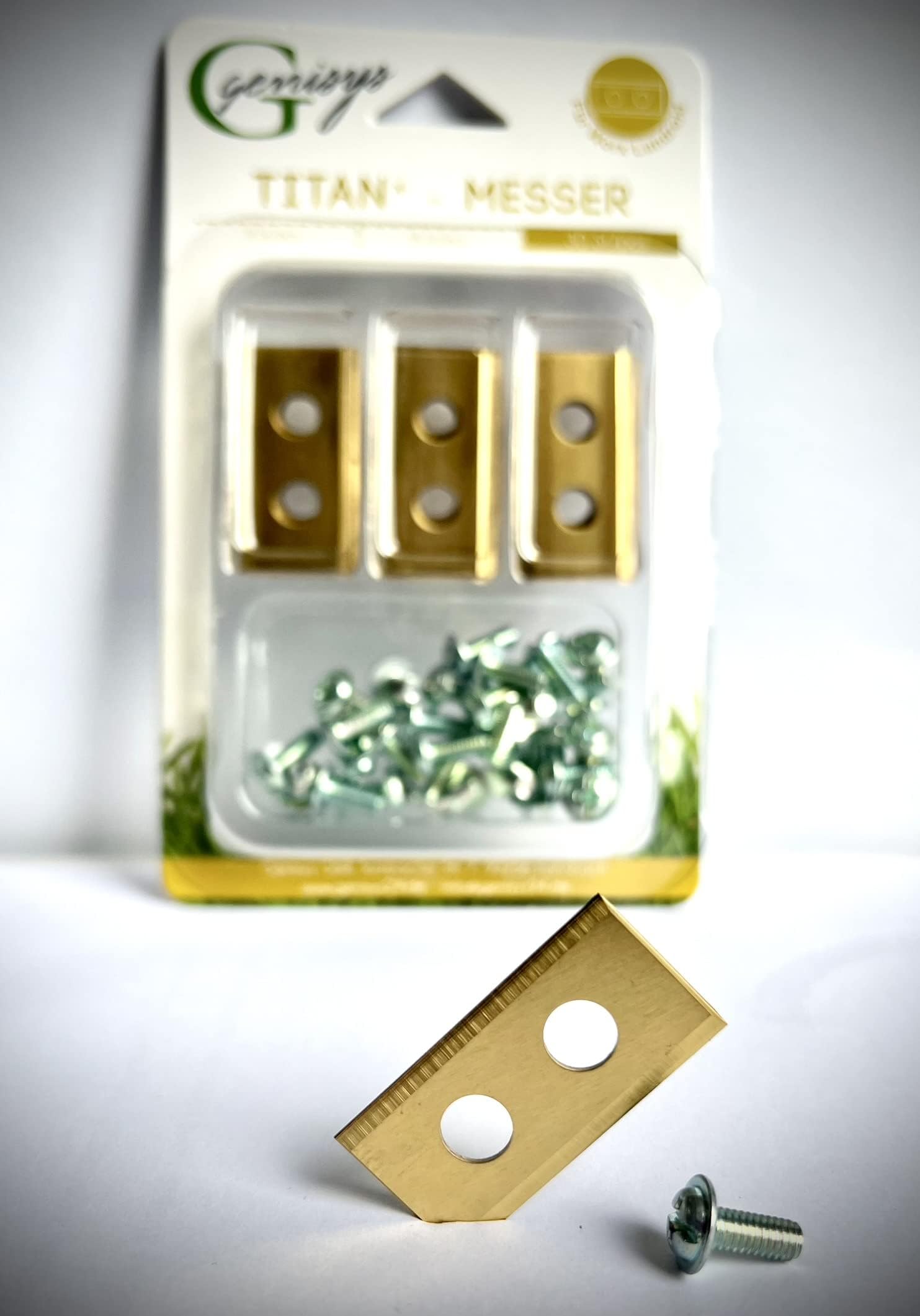 Genisys Titanio Lame Ferrex 2 fori 9 pezzi 0,9 mm