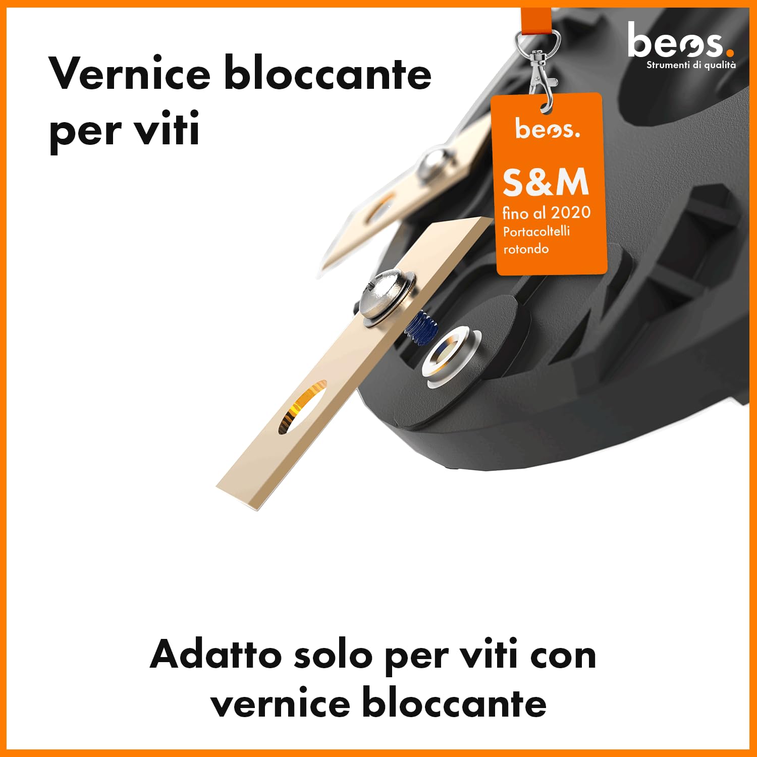 BEOS Tuning disco portacoltelli 6 lame Worx S&M fino 2020
