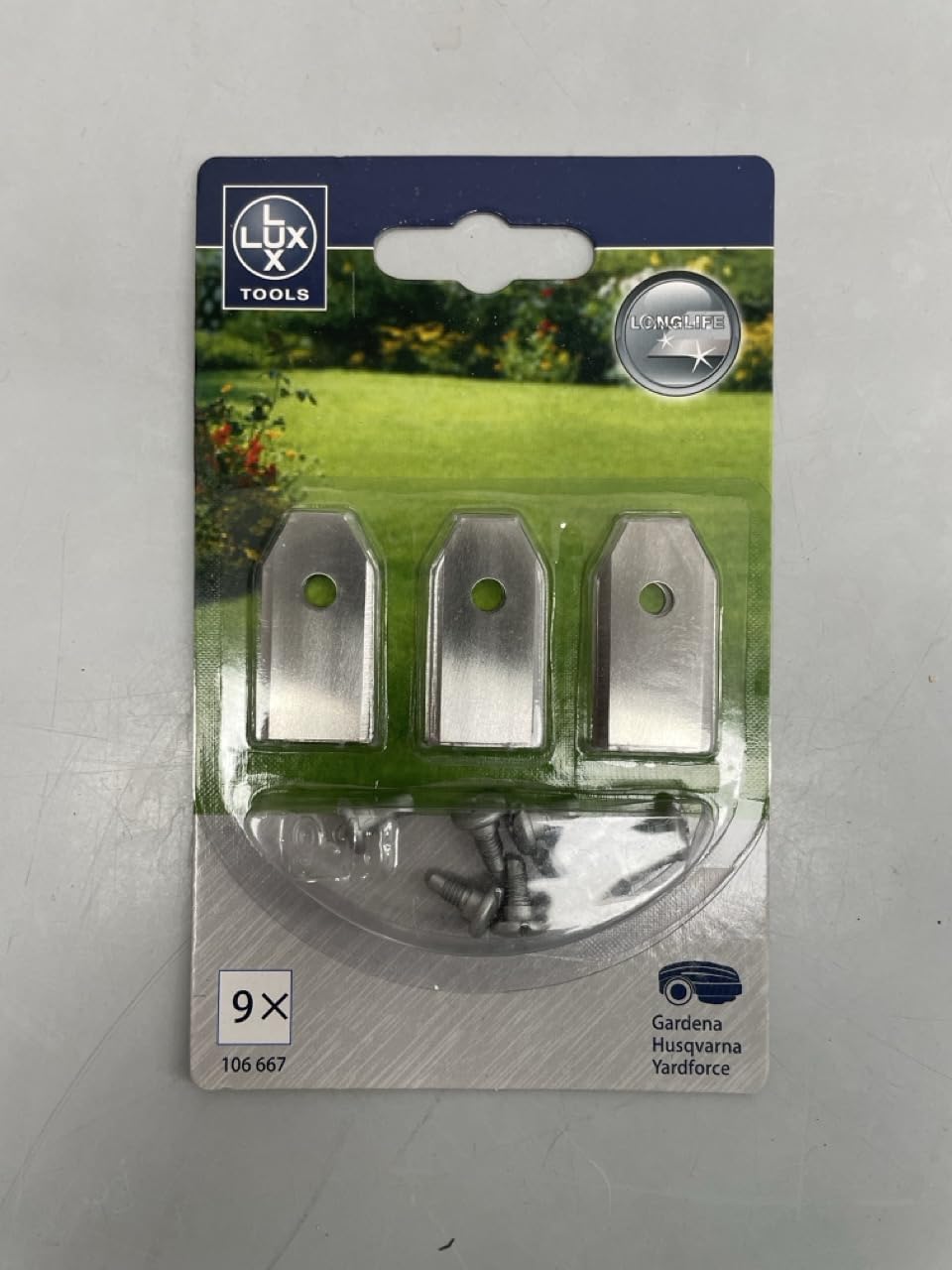 Genisys LongLife lame robot Gardena 18 pz inox