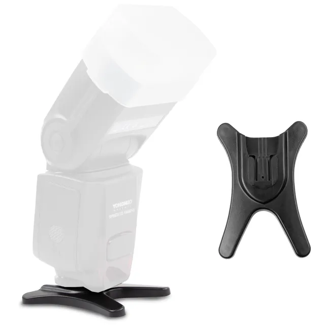 ECENCE Supporto Flash 1/4 Slitta ISO per Treppiede