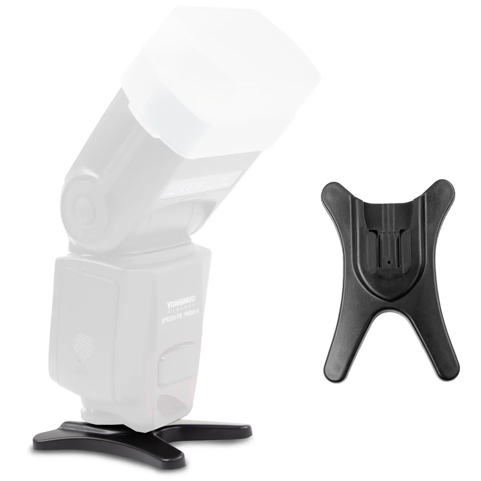 ECENCE Supporto Flash 1/4 Slitta ISO per Treppiede