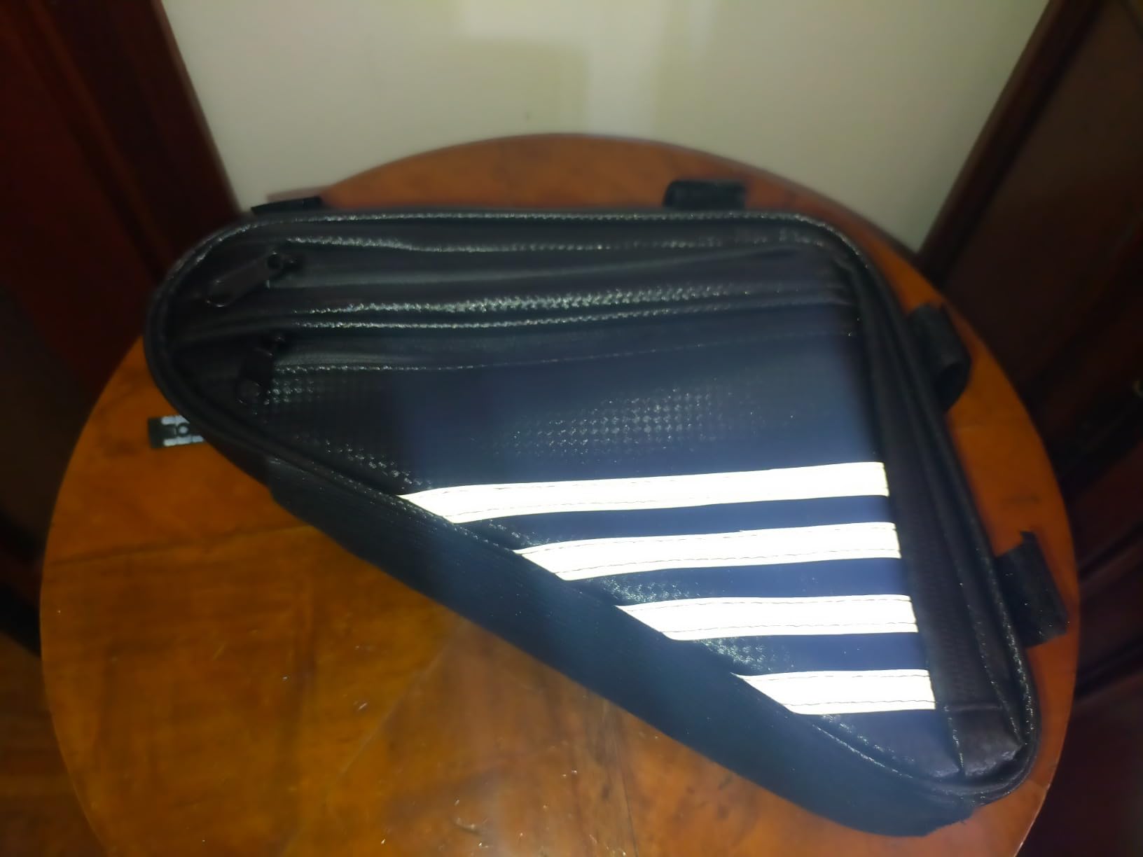 ECENCE borsa telaio bici triangolare nera impermeabile