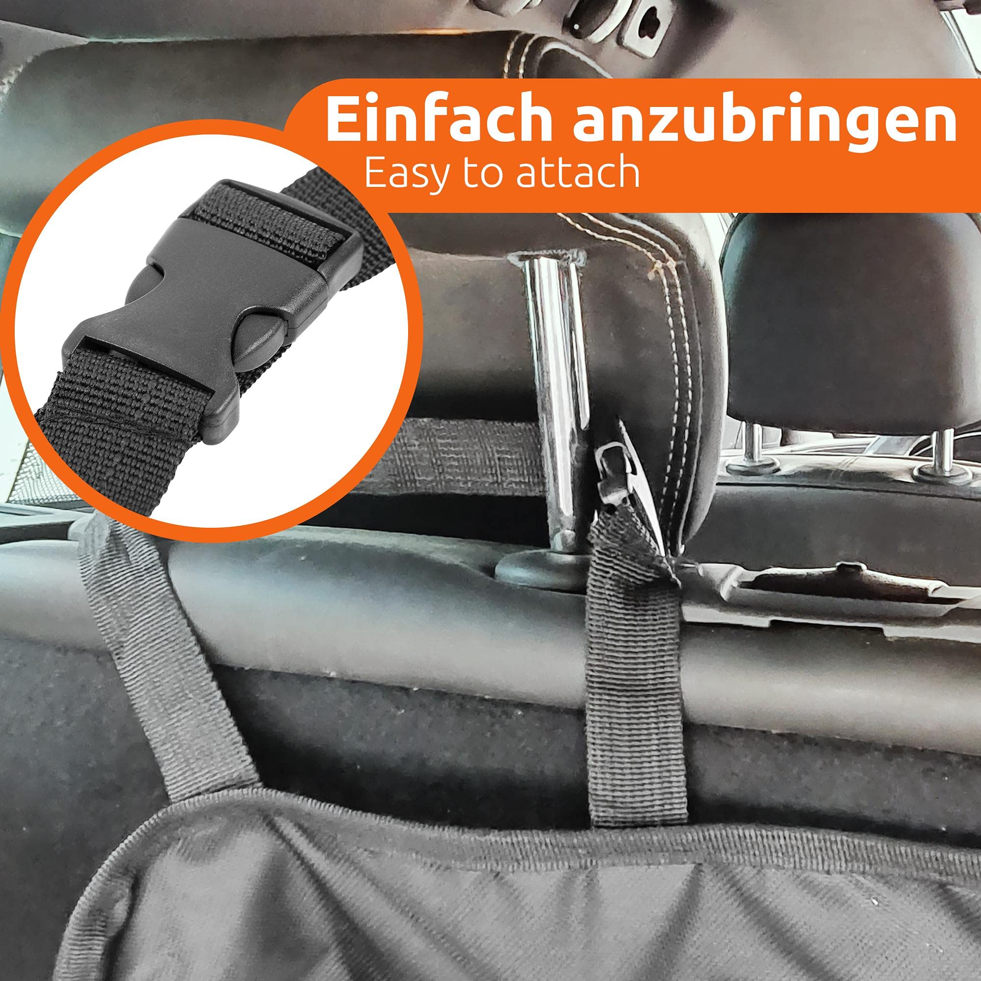 ECENCE organizer portabagagli auto borsa rete impermeabile