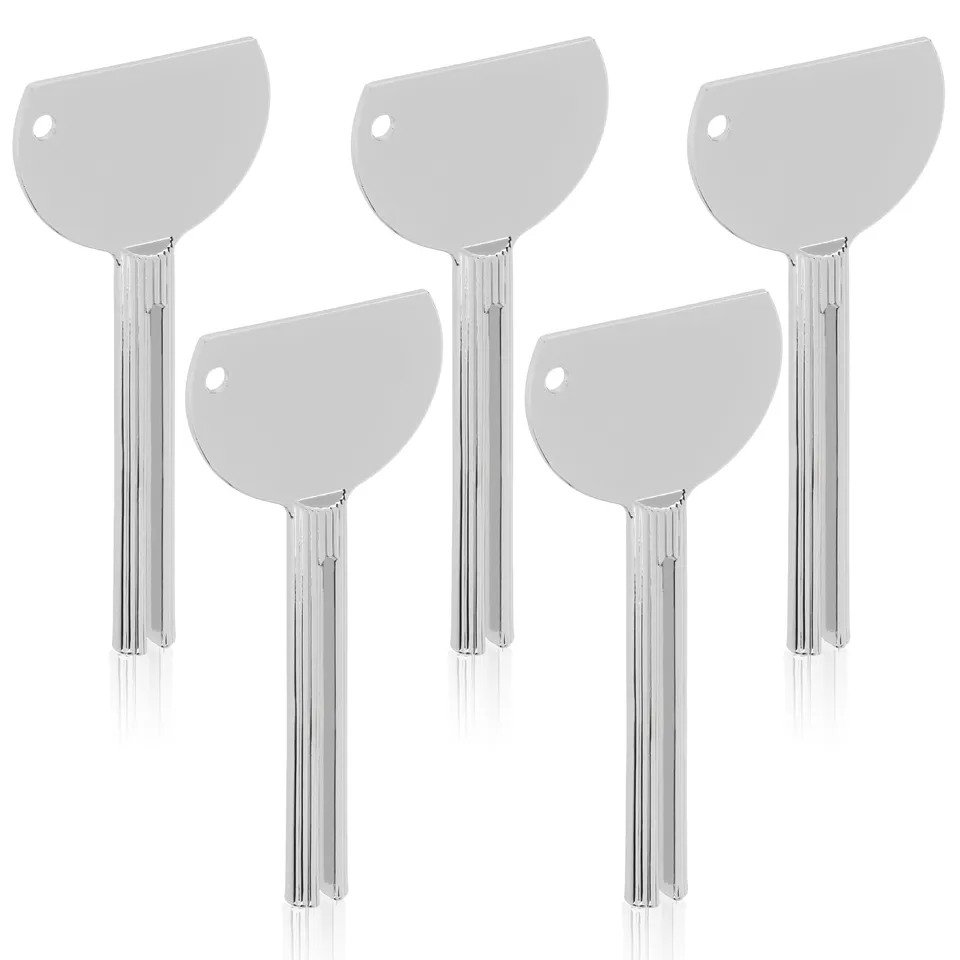 Ecence spremitubetto in alluminio 5 pezzi 82 mm