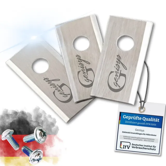 Genisys LongLife lame robot tagliaerba inox 30 pz LawnMaster