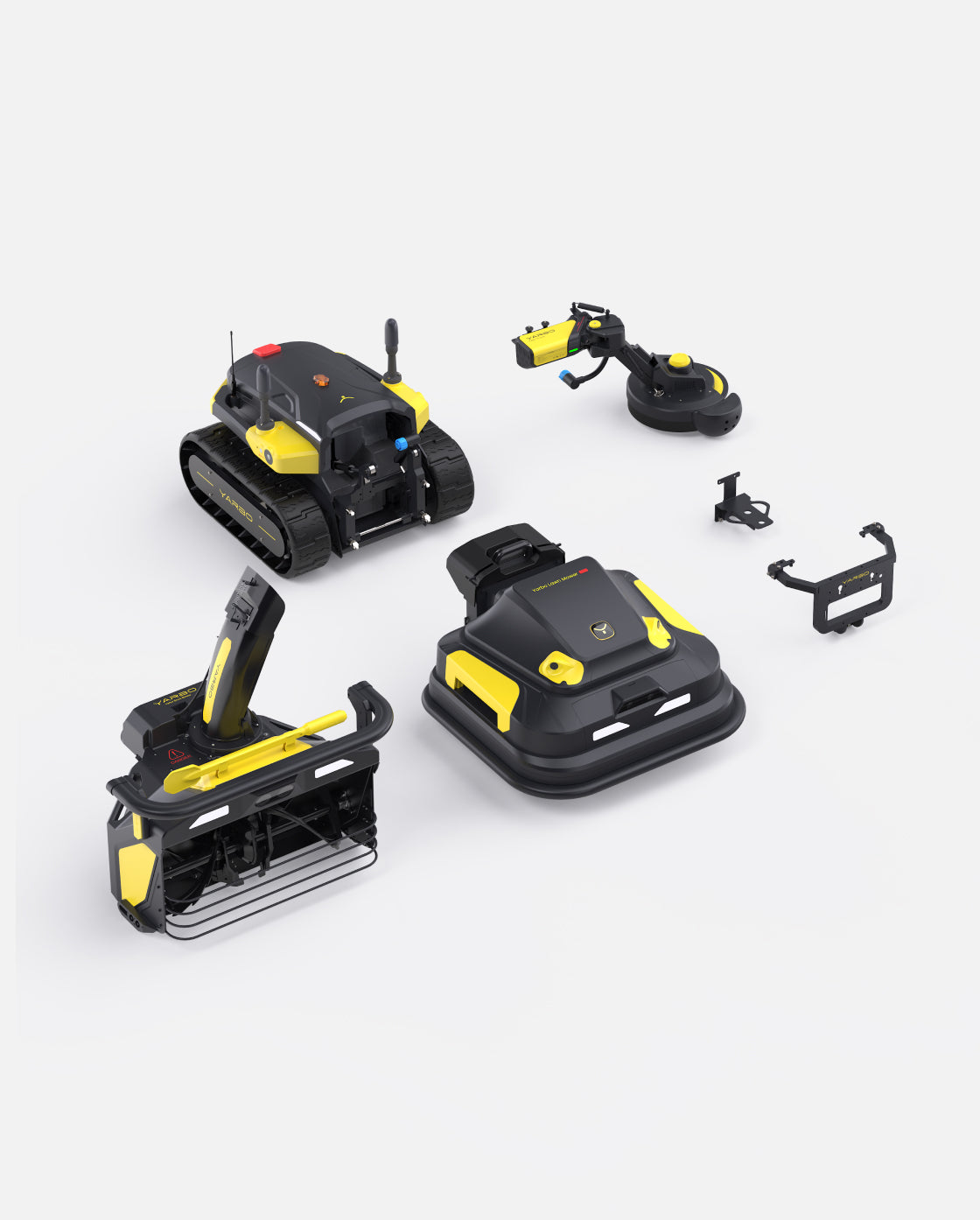 Yarbo Y Y40 Core robot multifunzione con spazzaneve taglio preciso