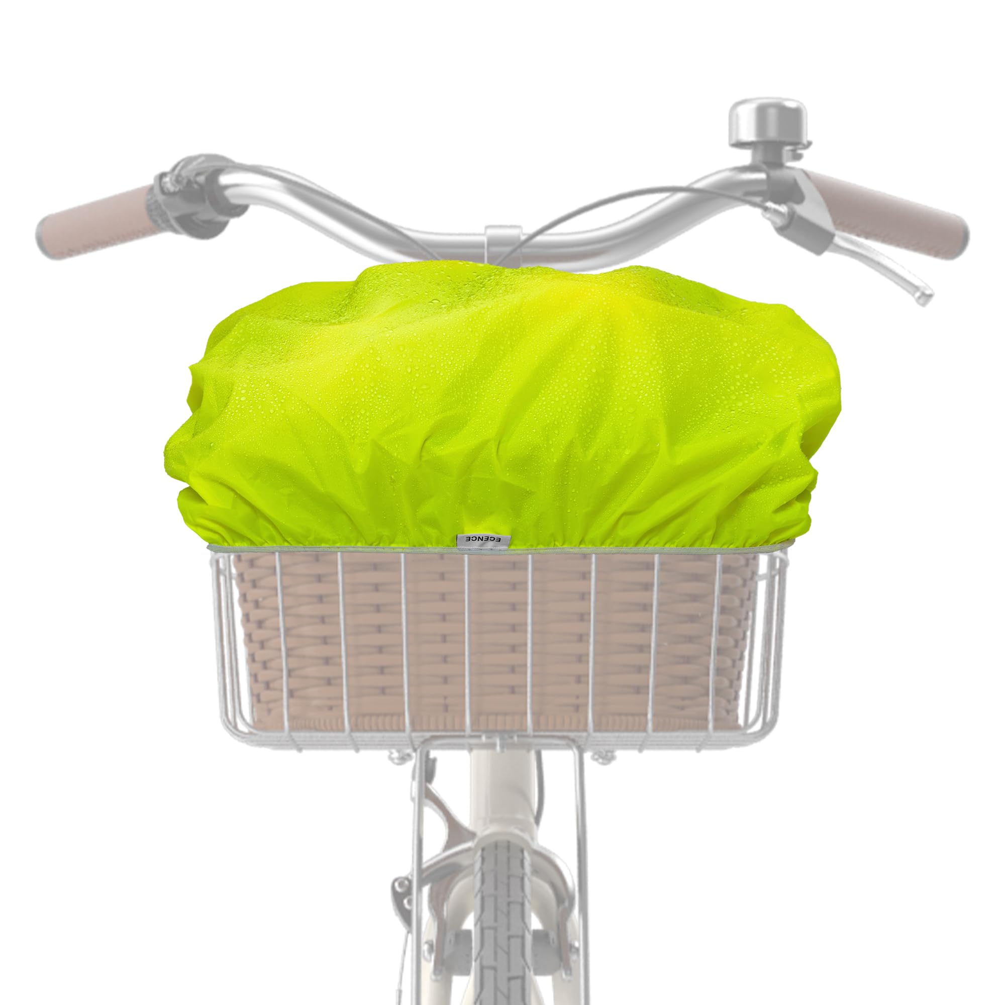 ECENCE Copertura antipioggia cestino bici impermeabile