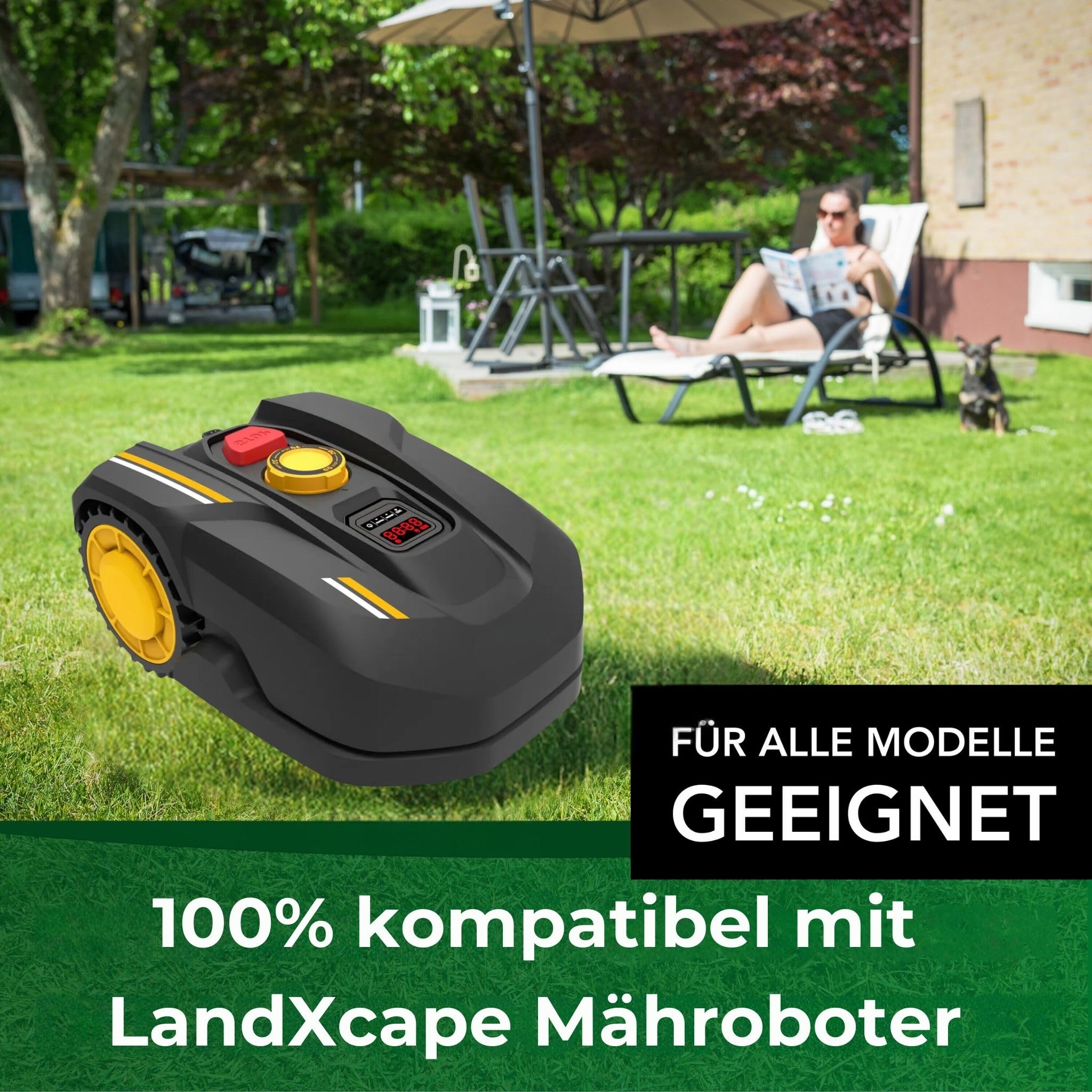 Genisys LongLife HQ2024 lame robot tosaerba 18 pezzi LandXcape