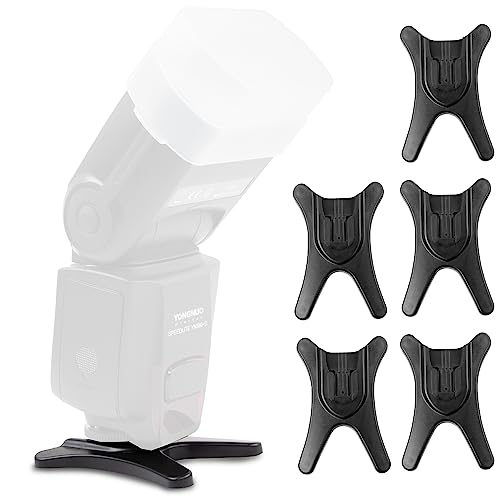 ECENCE Supporto Flash Slitta ISO 1/4 Pollici 5 Pezzi Filettatura