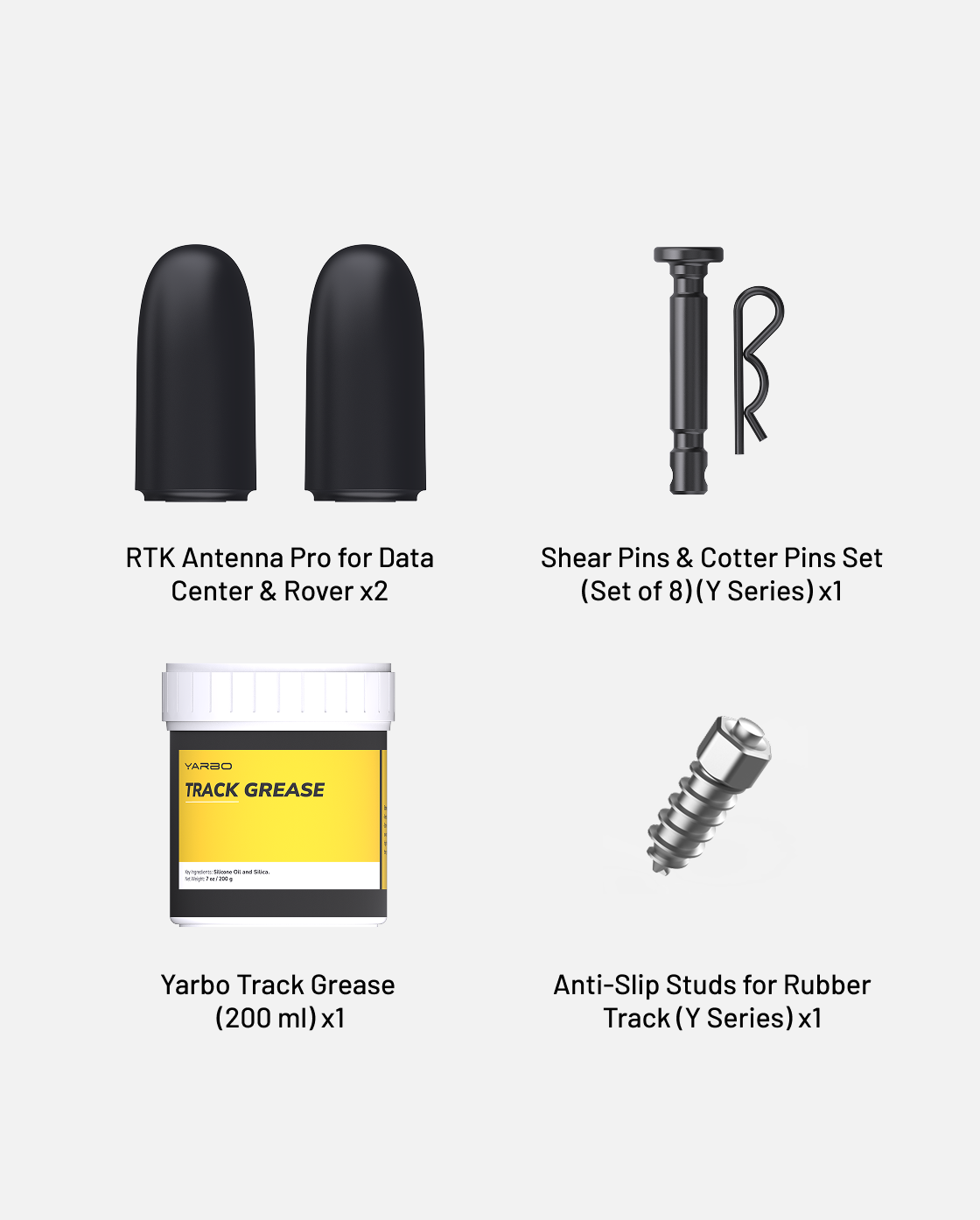 Yarbo Y Snow Blower kit accessori spazzaneve