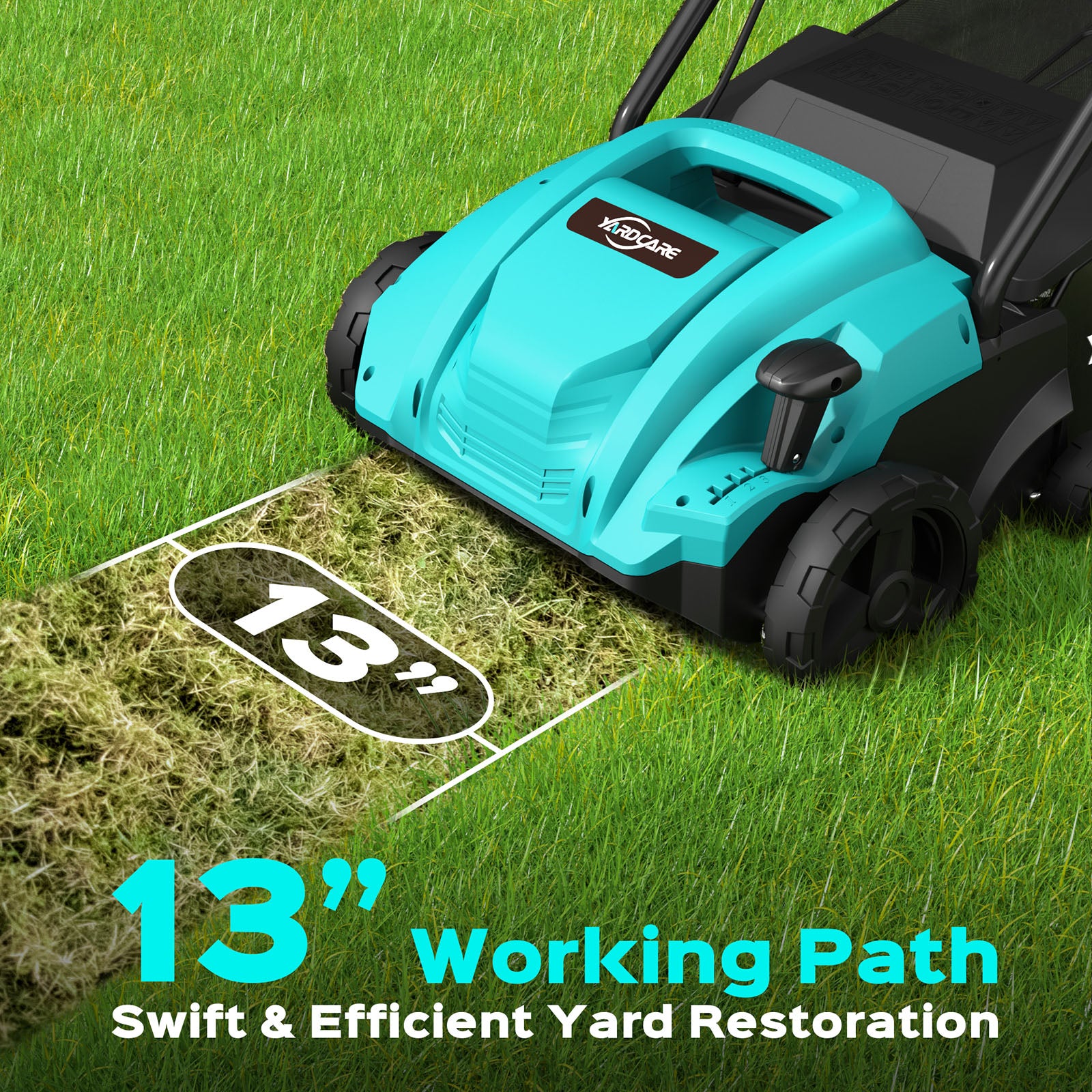 Yardcare 13 2-in-1 arieggiatore scarificatore 12A