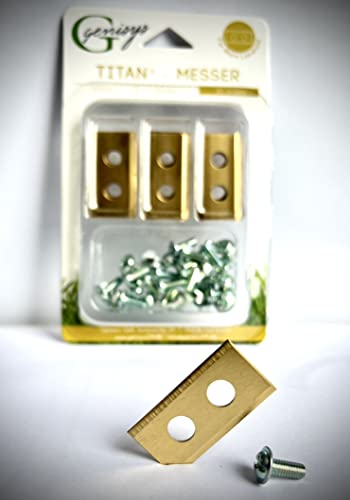 Genisys Titanio Lame Ferrex 2 fori 9 pezzi 0,9 mm