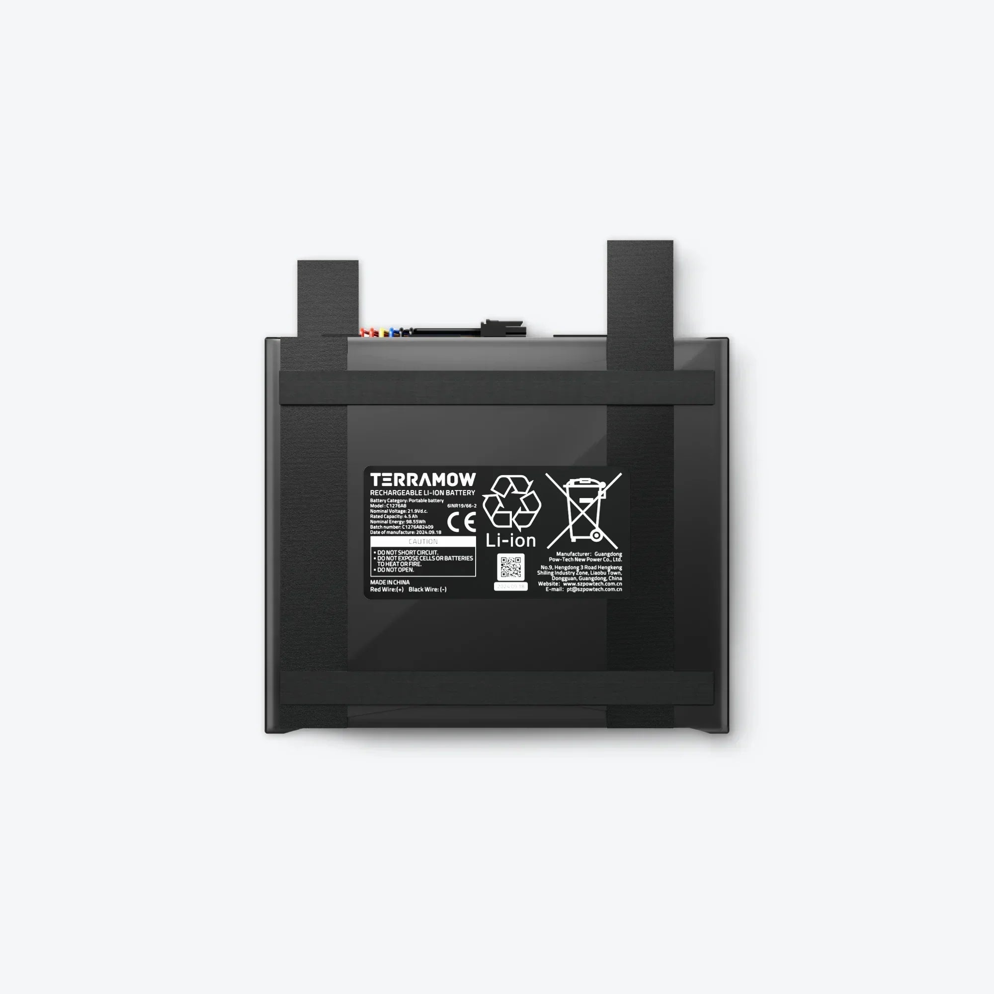 TerraMow V600 Batteria Ricambio Autonomia Lavoro