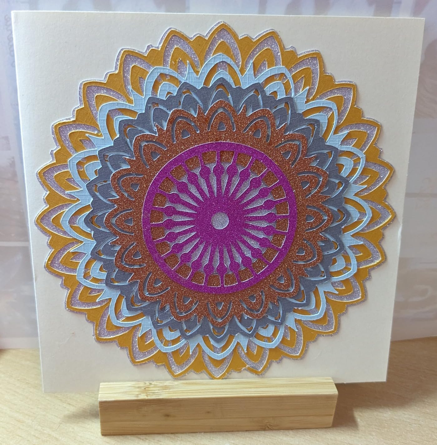 ECENCE Segnaposto Legno Bambù 10cm 10 Pezzi Matrimonio