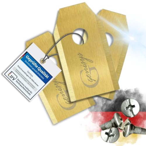 Genisys lame titanio robot Redkey MGC 9 pezzi LongLife
