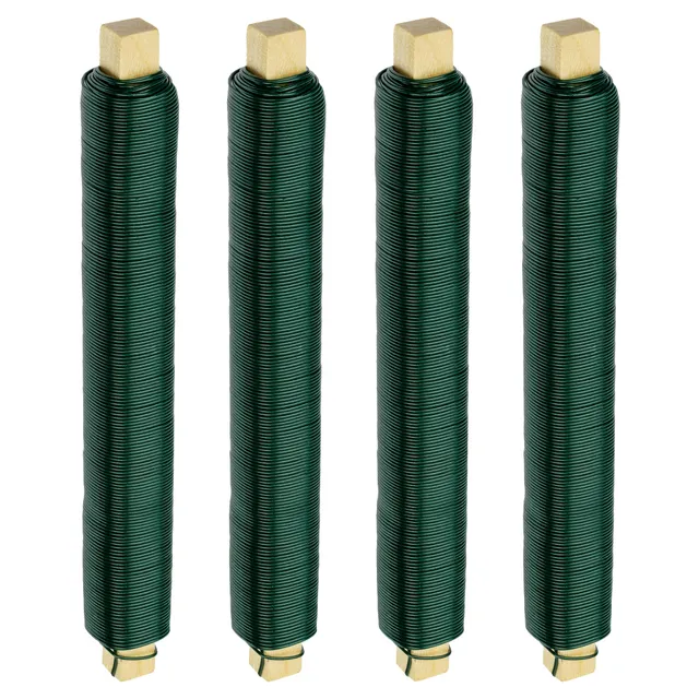 ECENCE Filo Modellabile 35m 0,65mm Filo Ferro Verde 4pz