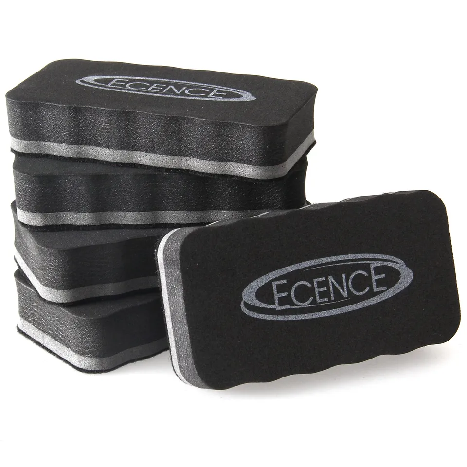 ECENCE set 5 cancellini magnetici lavagna bianca grigi