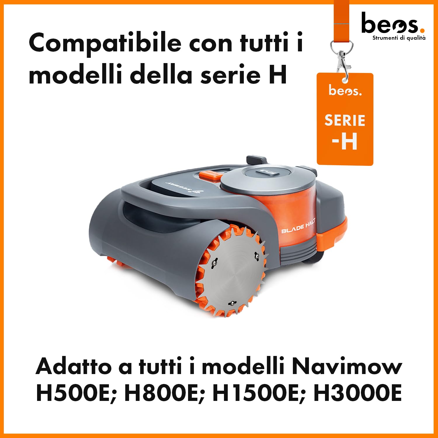 BEOS Punte Trazione Inox Navimow Serie H Antiscivolo