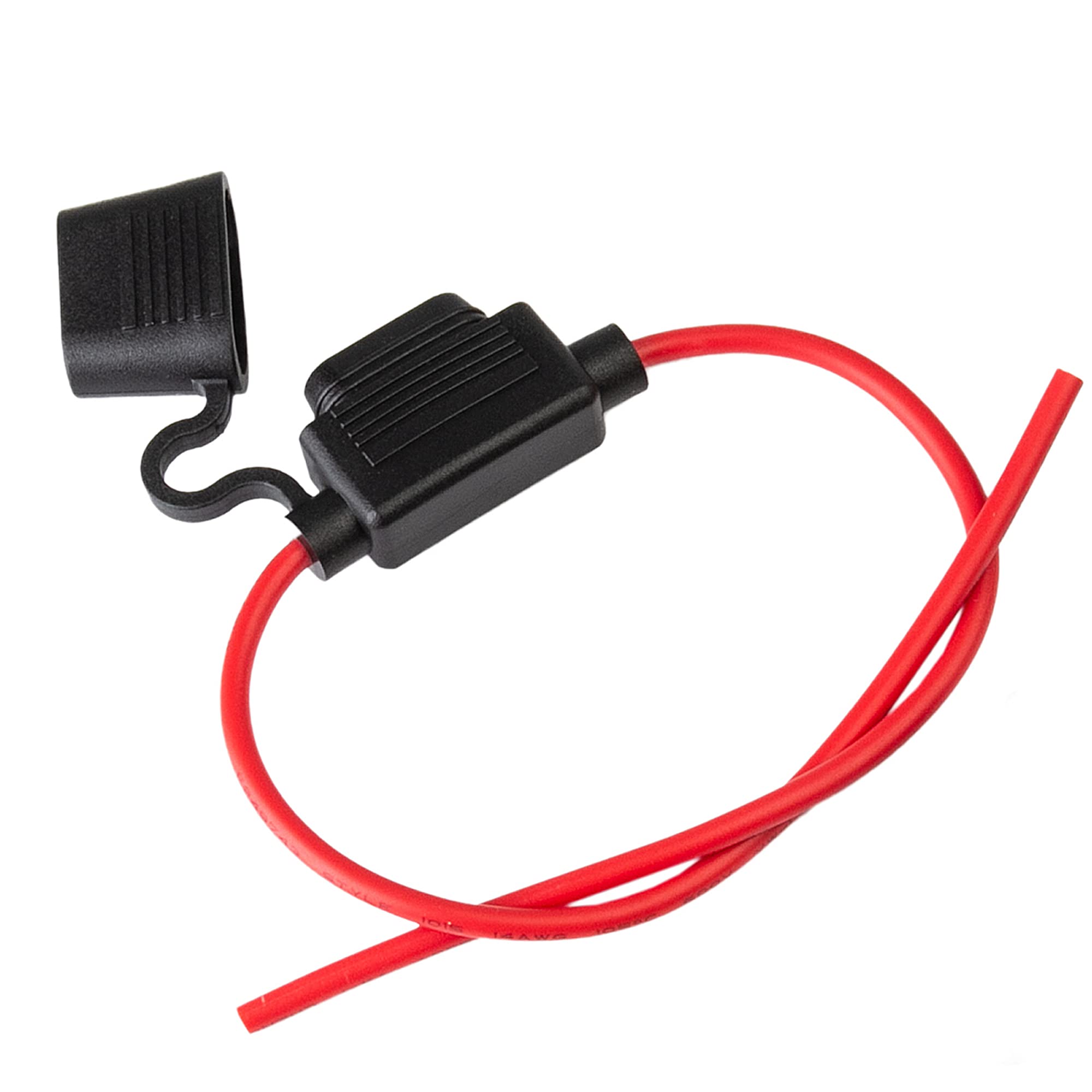 ECENCE Portafusibili auto 14AWG 1 pezzo cavo 34cm 20A