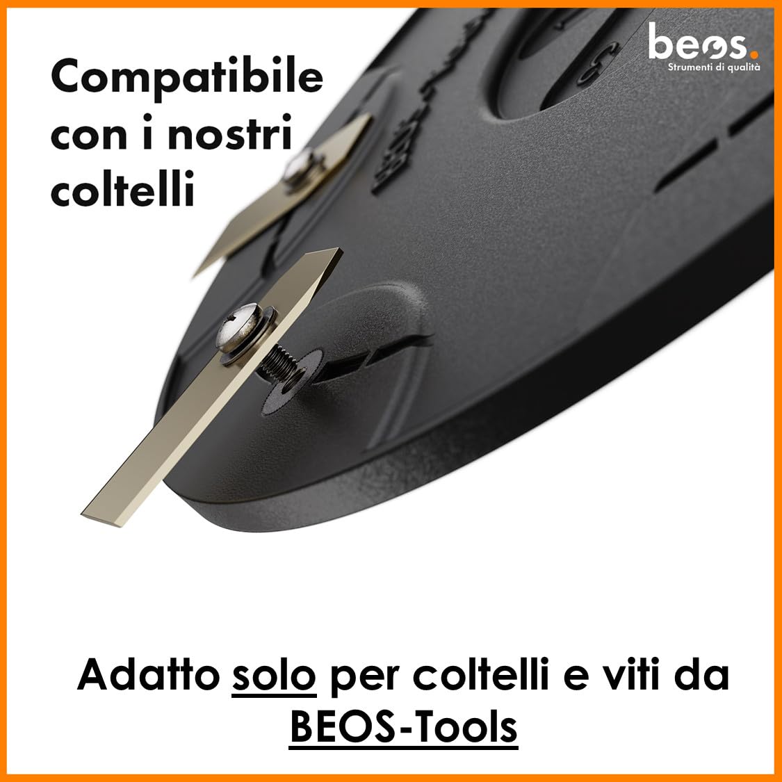 BEOS Piatto Portacoltelli 6 Lame Gardena Sileno Minimo 180mm
