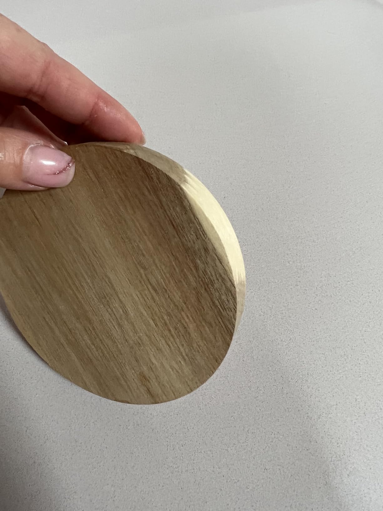 ECENCE Mortaio con Pestello Granito Ø11 cm con Base Legno