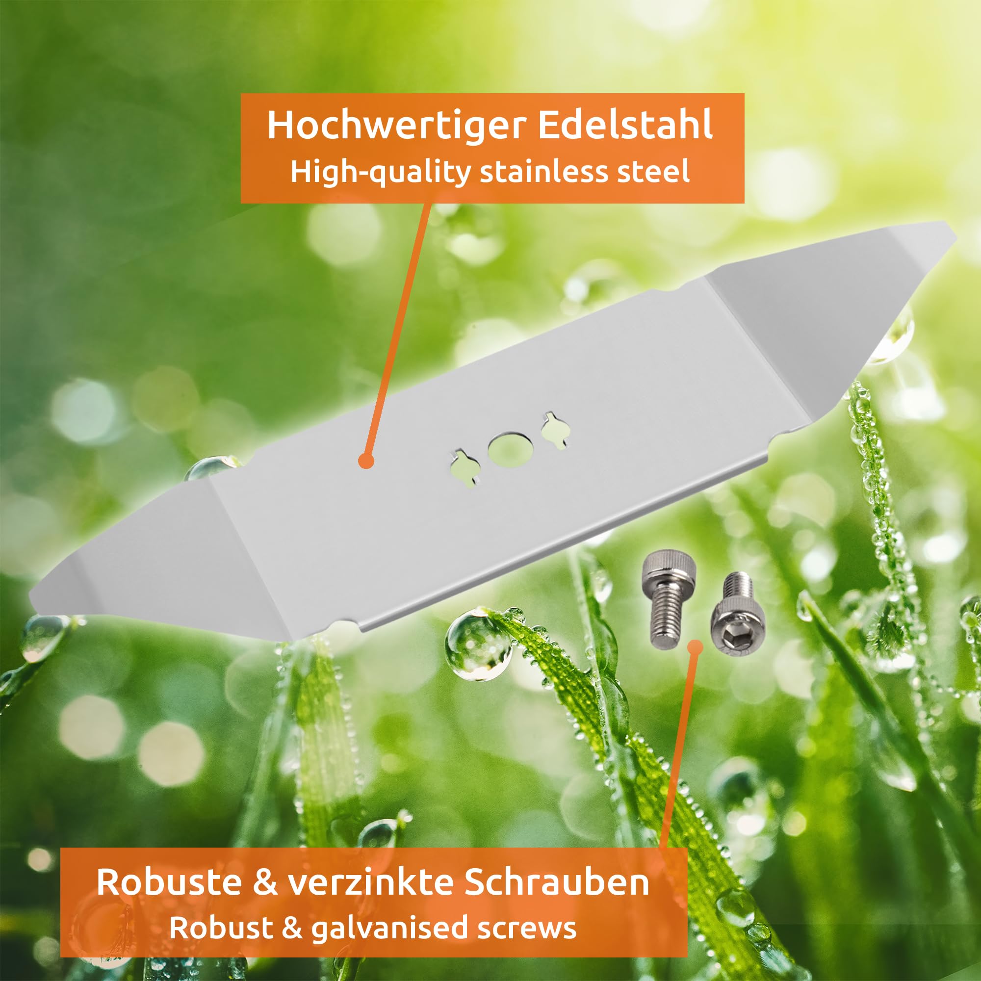 ECENCE Lama Ricambio Acciaio Inox RX RX20 Pro RX20u RX12u