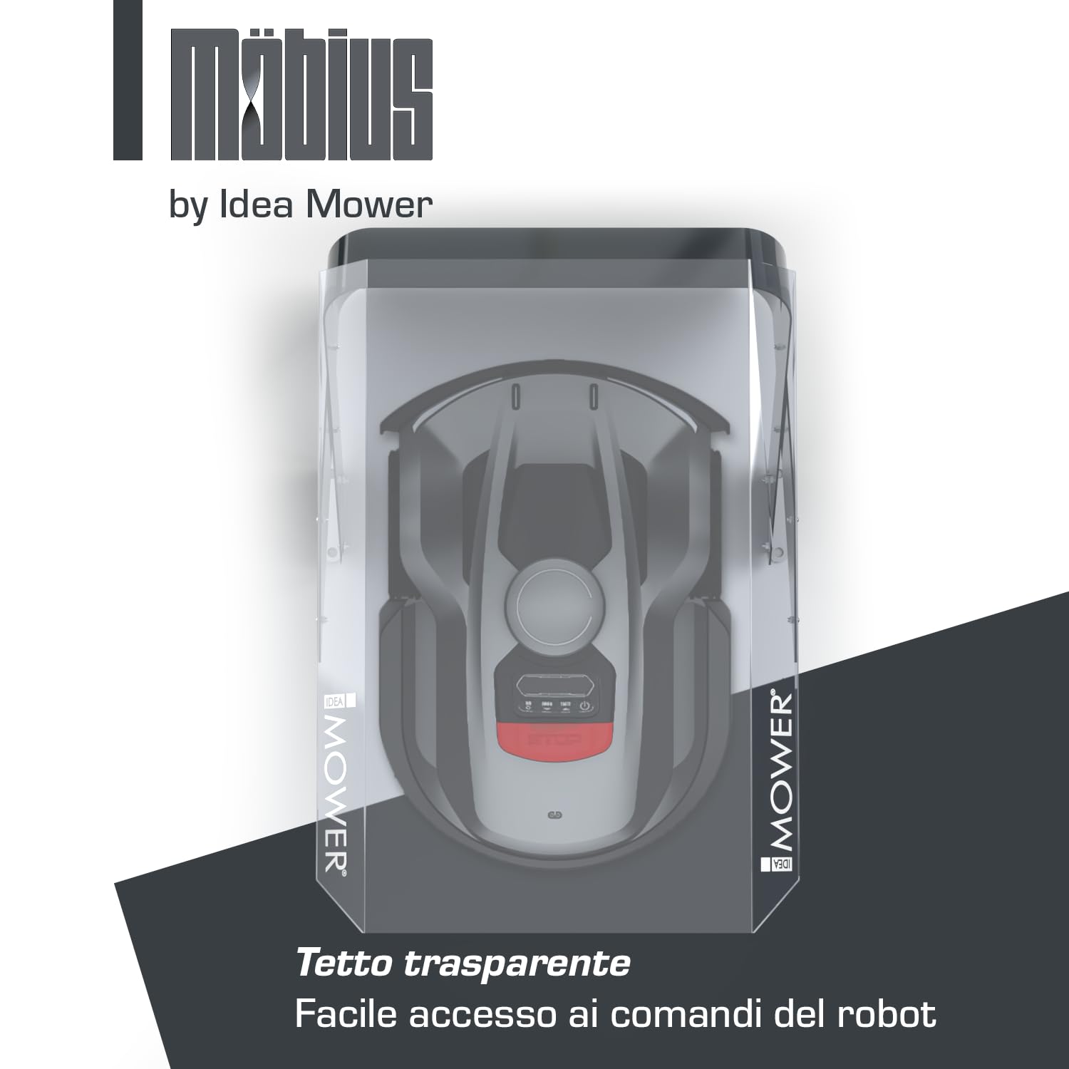 Sunseeker Elite Mobius Orion X7 garage robot policarbonato