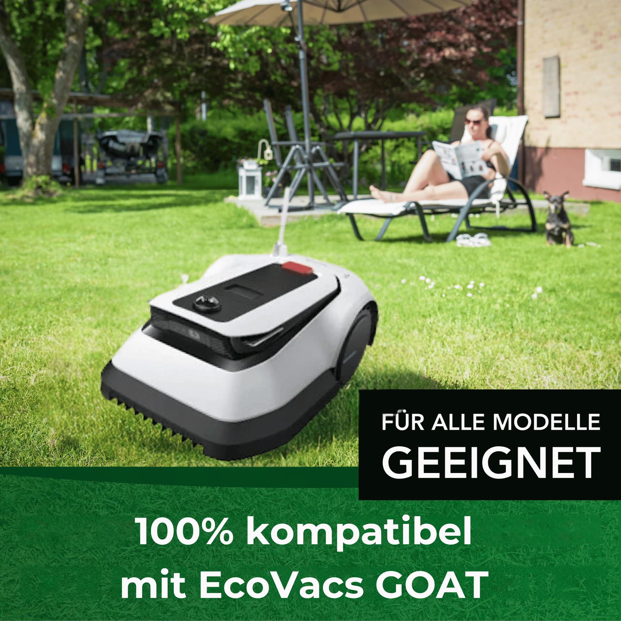 GENISYS Titanio lame robot tagliaerba 30 pezzi Goat