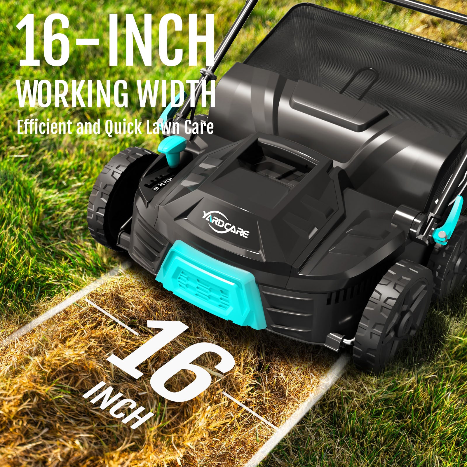 Yardcare Arieggiatore Scarificatore 2in1 16" 45L