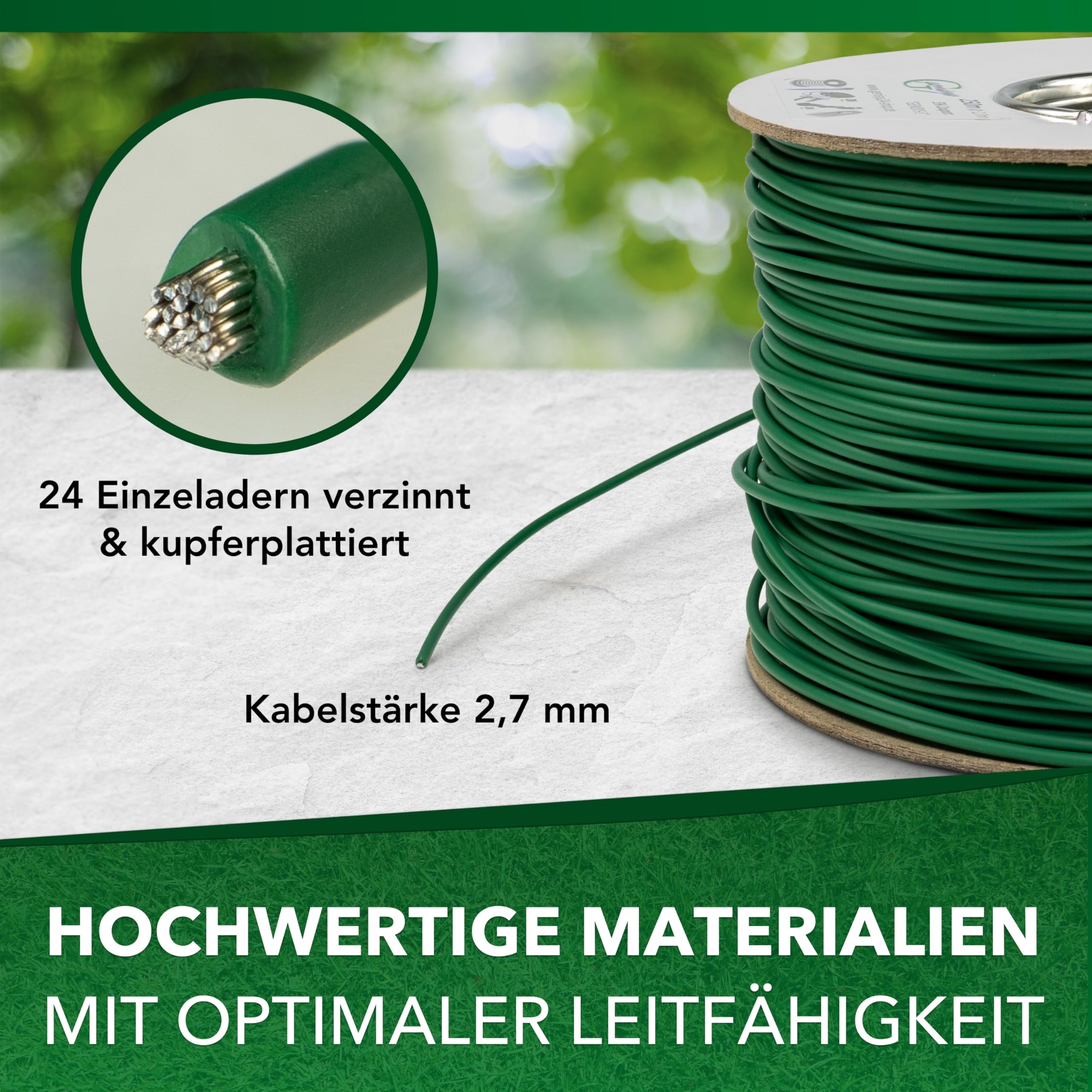 GENISYS Cavo Perimetrale Parkside PMRA PMRDA 100m 2,7mm