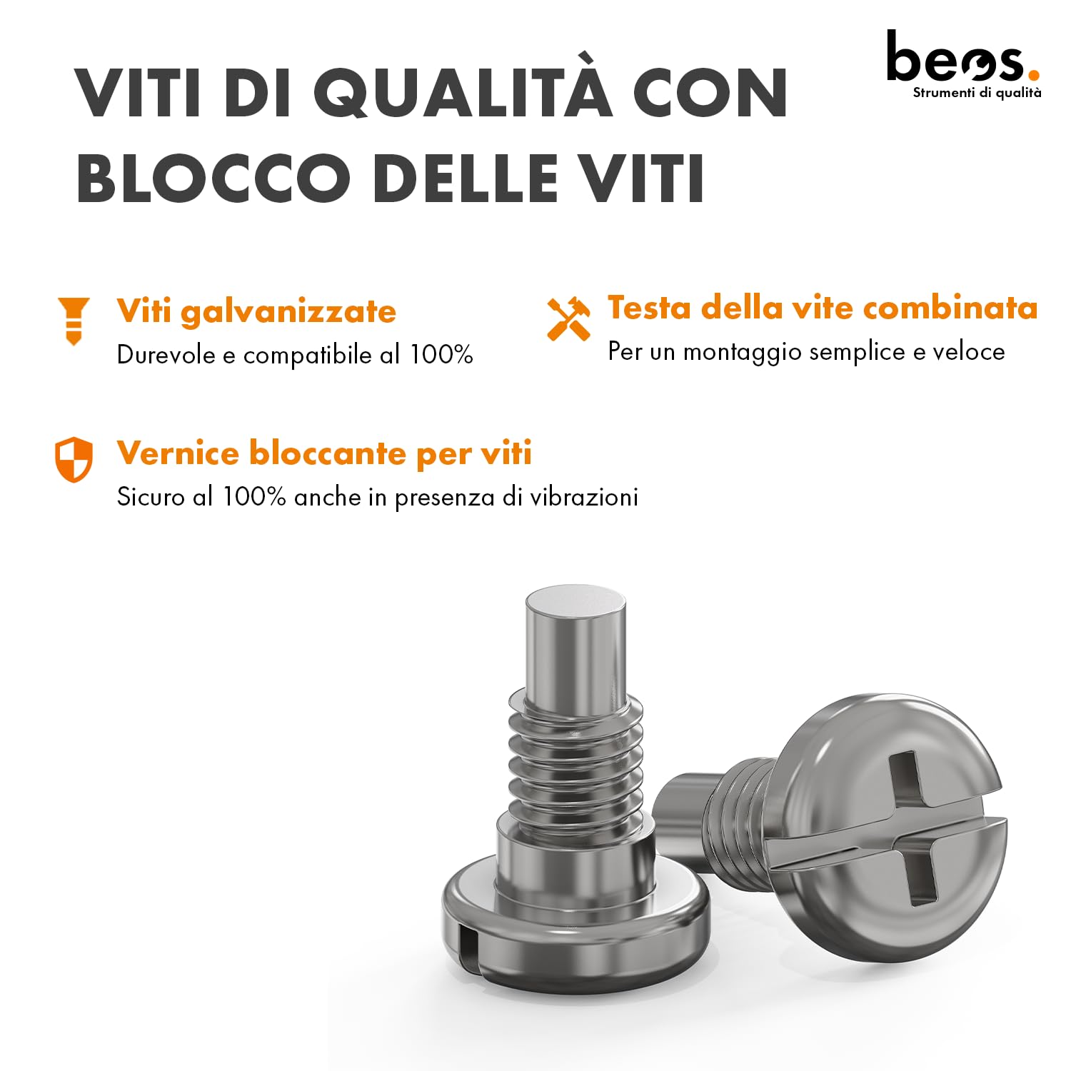 BEOS Lame robot tosaerba Husqvarna Gardena 30 pezzi titanio