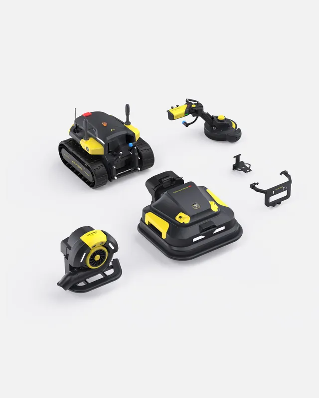 Yarbo Y40 Core Robot Giardino con Tosaerba Pro Soffiatore Trimmer