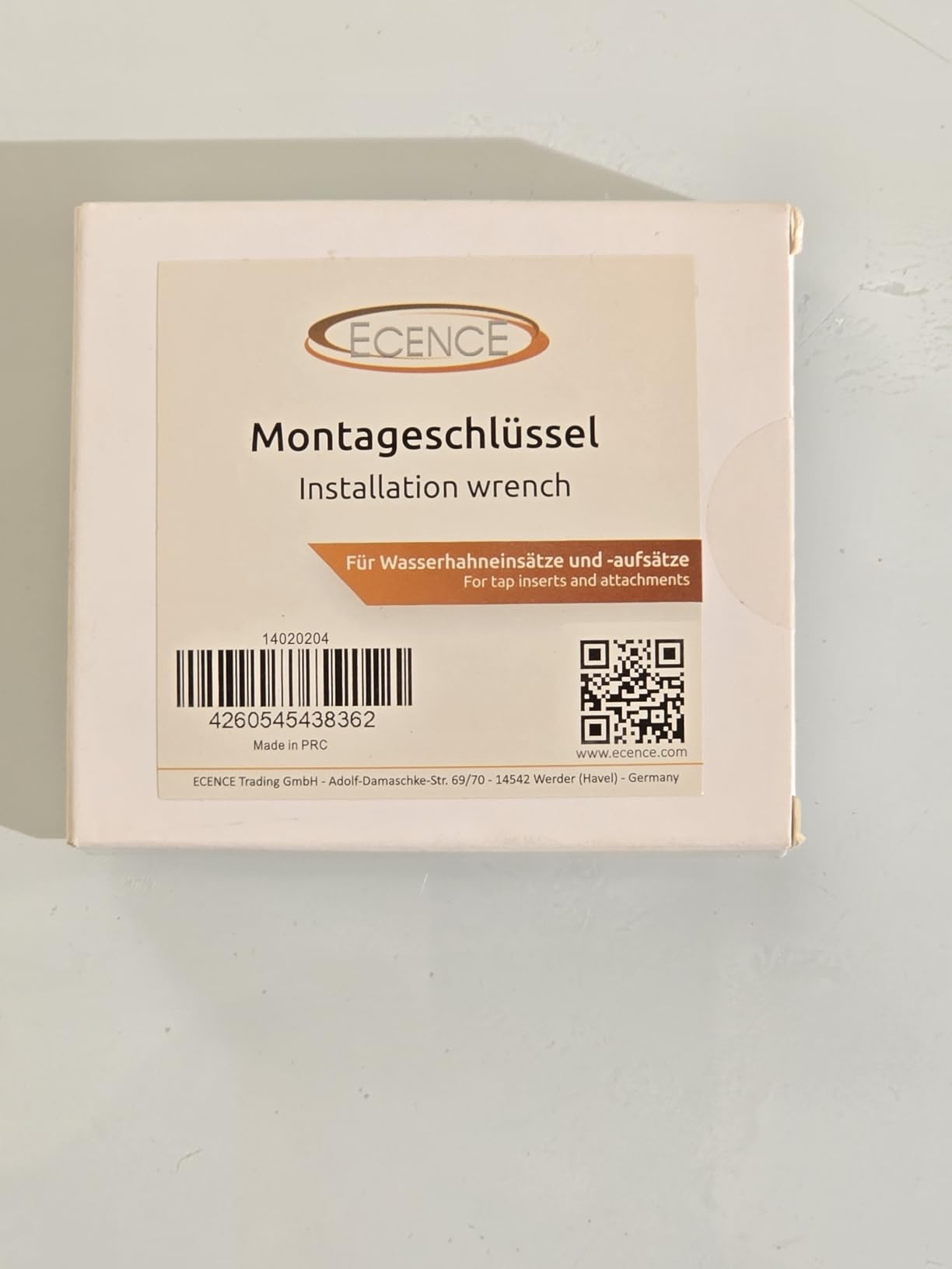 ECENCE Chiave Rompigetto Rubinetto Lega Zinco M16-M28