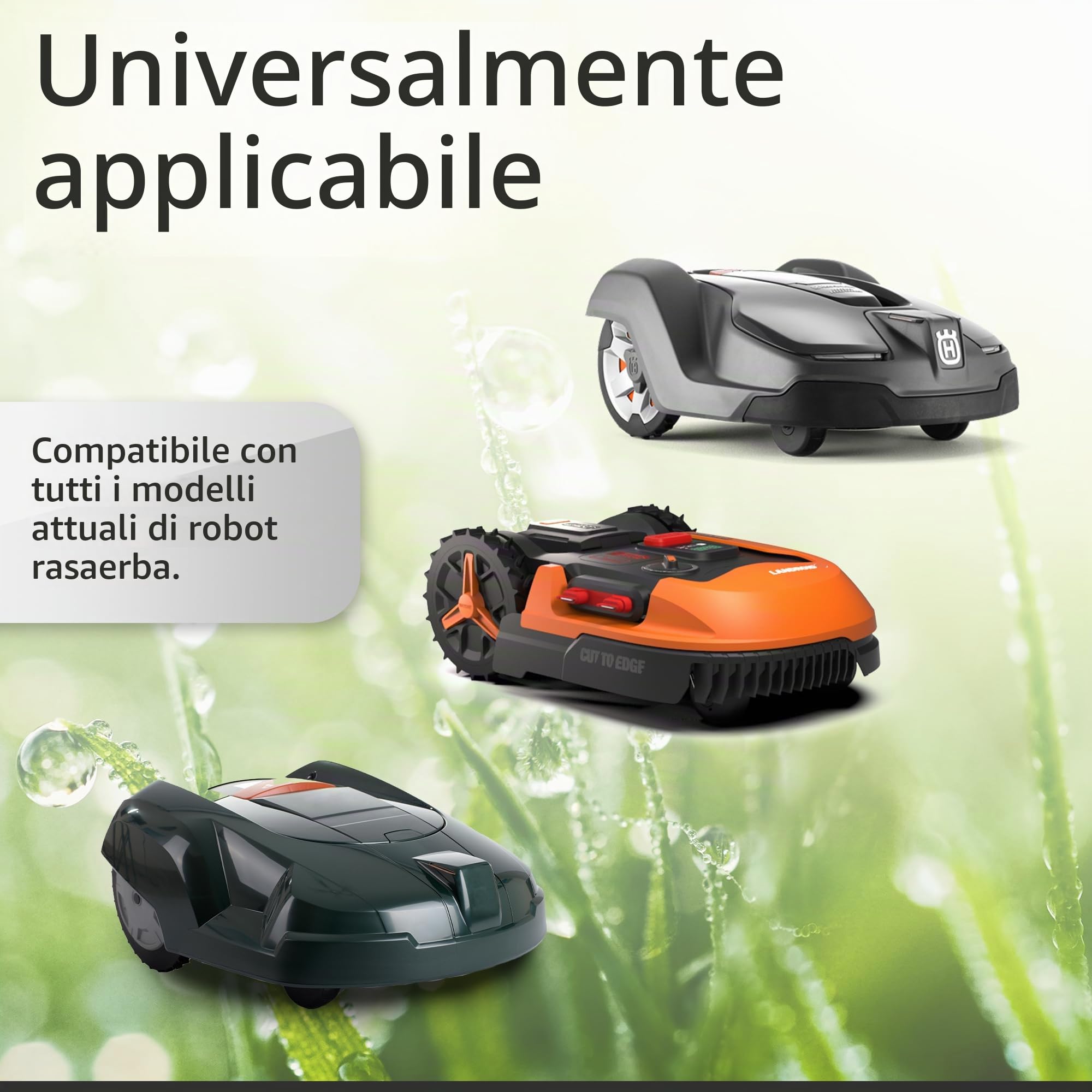 ECENCE Kit Cavo Perimetrale 50m Riparazione 100 Picchetti