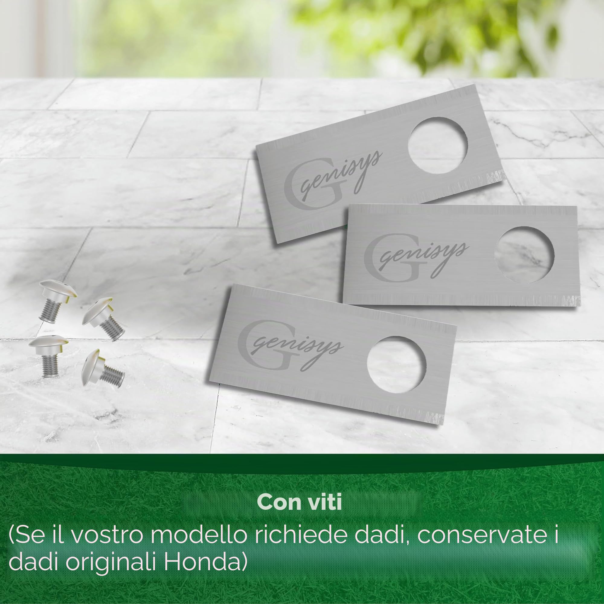 Genisys LongLife Lame Ricambio Robot Tagliaerba 30 pz per Honda Miimo