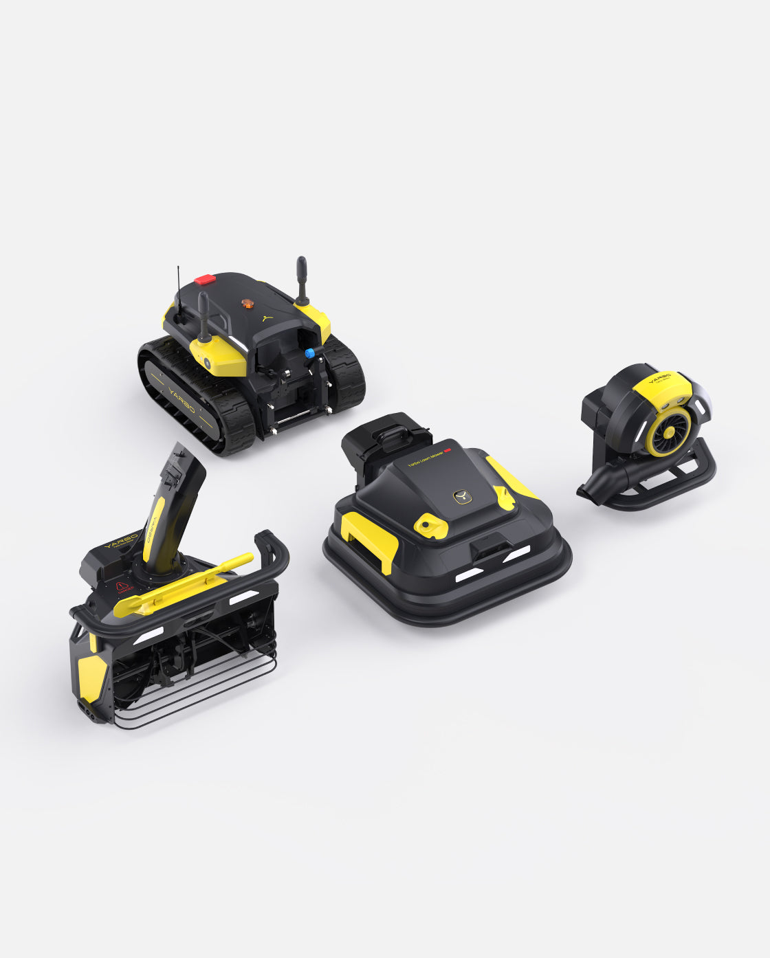 Yarbo Y40 Core Robot Multifunzione 3 Moduli Autonomo