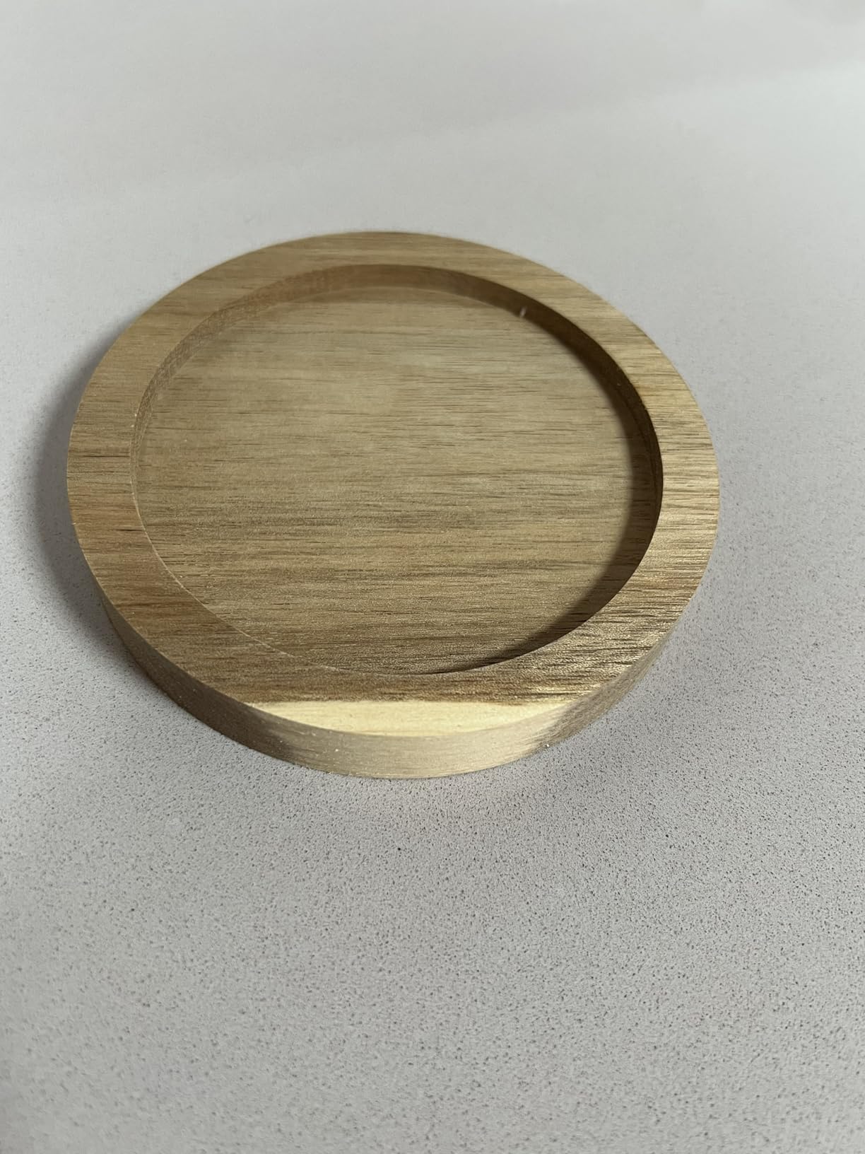 ECENCE Mortaio con Pestello Granito Ø11 cm con Base Legno