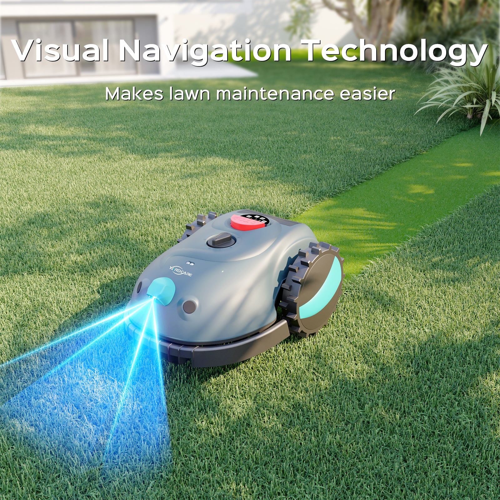 Yardcare V100 robot rasaerba piccolo prato 150mq camera