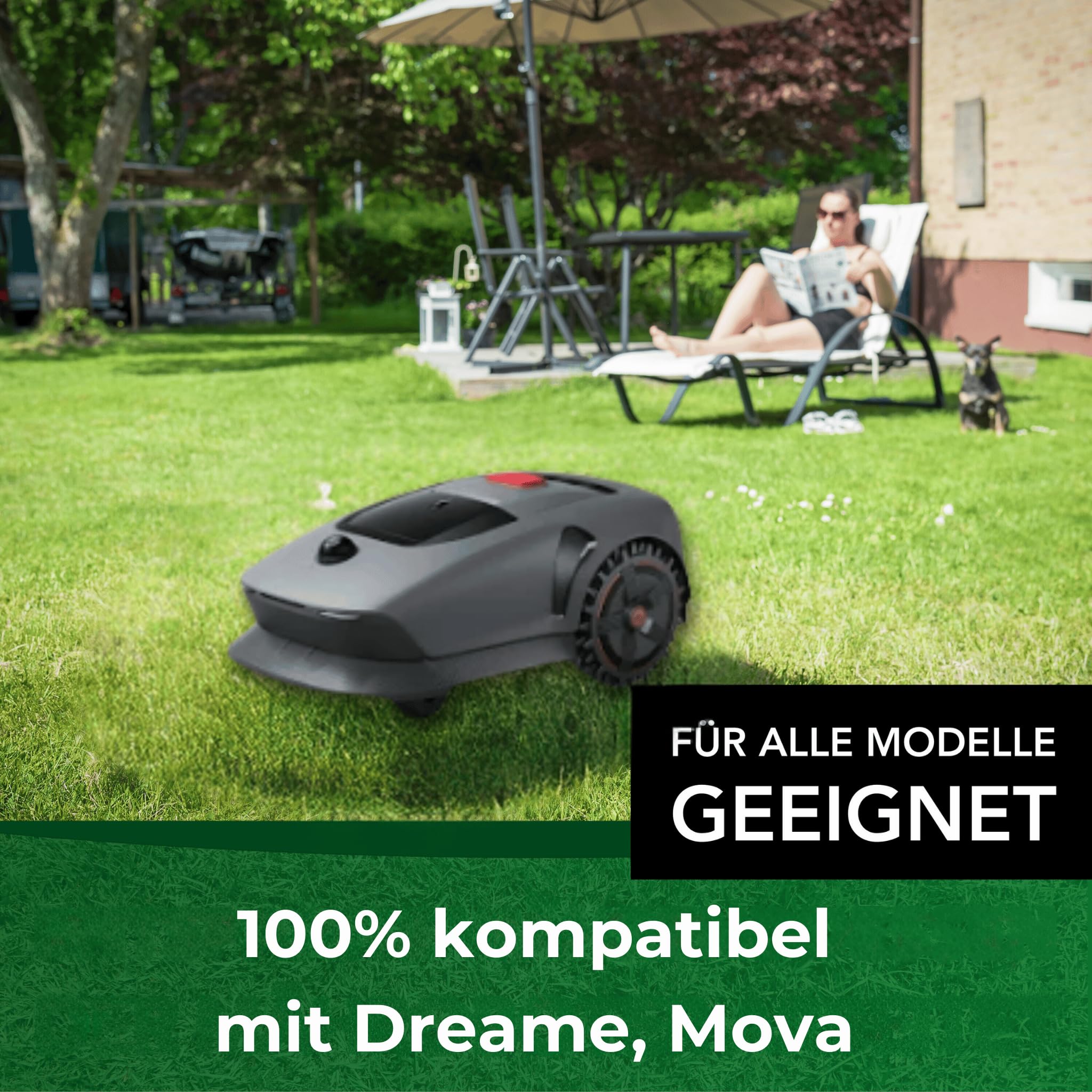 Genisys Lame titanio robot Dreame Mova A1 A2 12 pezzi
