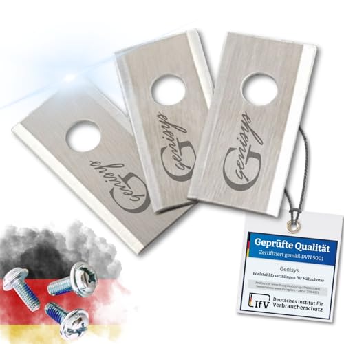 Genisys LongLife lame robot tagliaerba inox 30 pz LawnMaster
