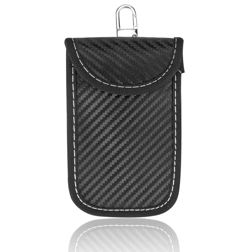 ECENCE Custodia Chiave Auto RFID Keyless Nera Antifurto