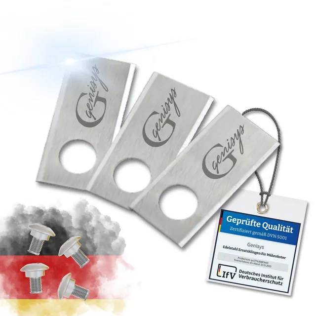 Genisys LongLife Lame Ricambio Robot Tagliaerba 30 pz per Honda Miimo