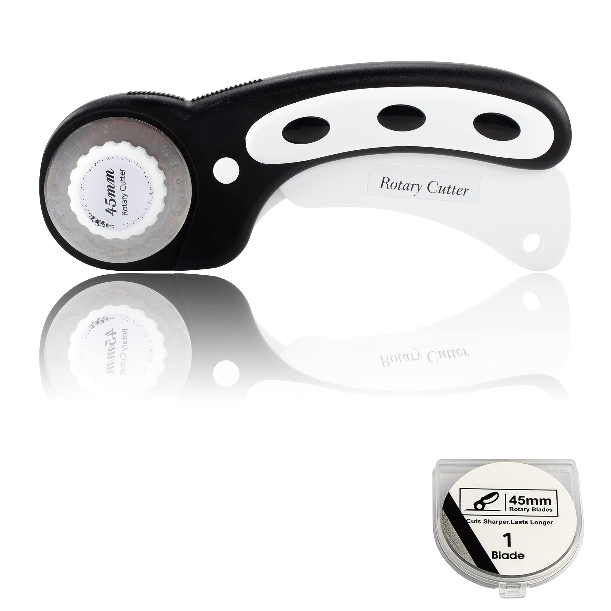 ECENCE taglierina circolare rotante 45 mm con lama ricambio