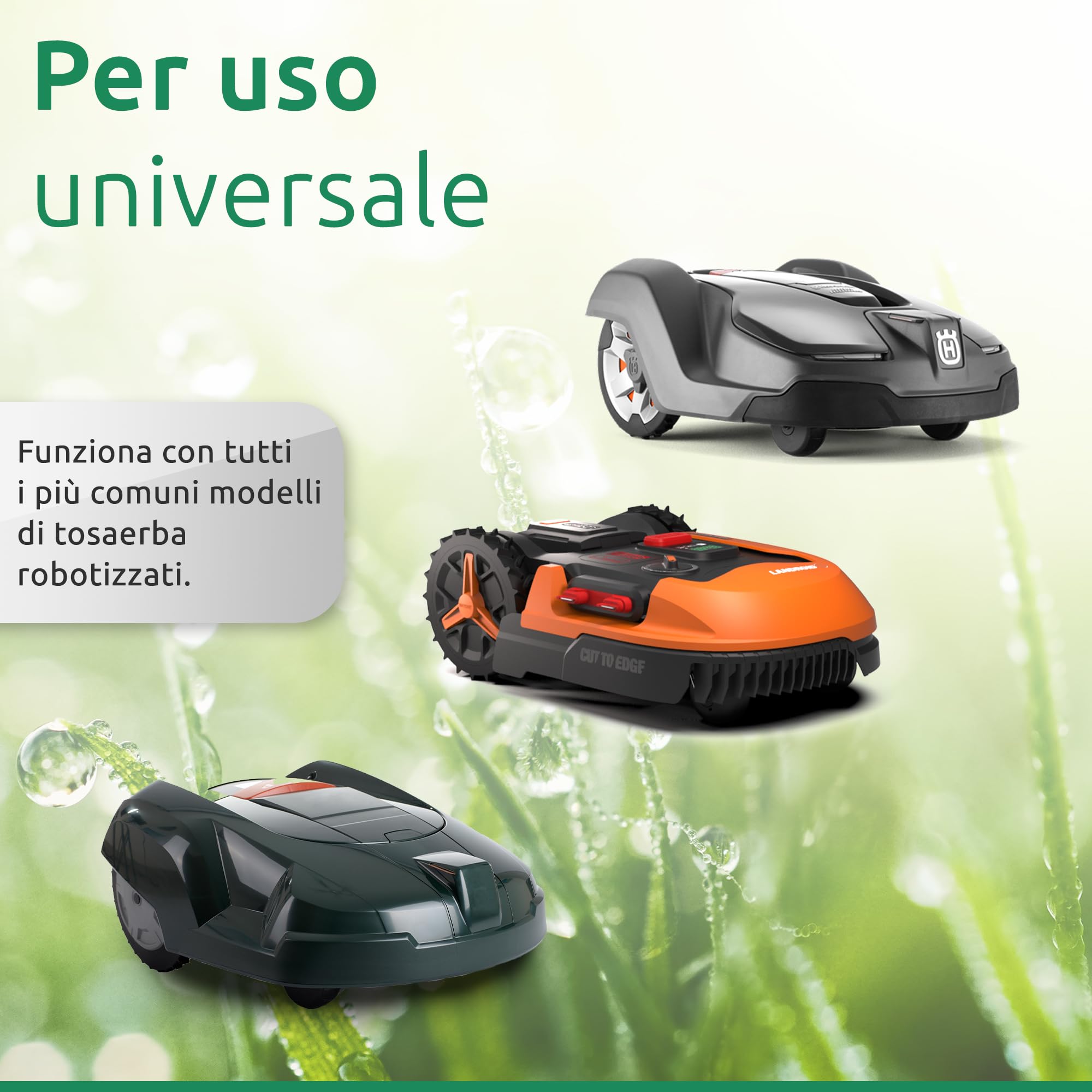 ECENCE Cavo Perimetrale 50m Filo Robot Tosaerba Ø3,4mm